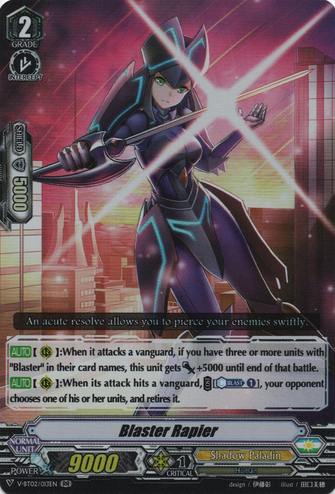 Blaster Rapier (V Series) | Cardfight!! Vanguard Wiki | Fandom