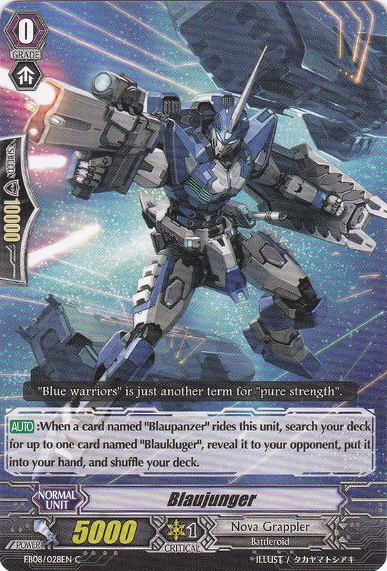 Blaujunger | Cardfight!! Vanguard Wiki | Fandom