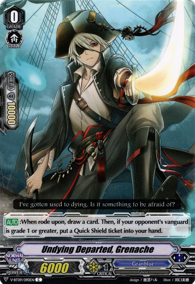 Undying Departed, Grenache (V Series) | Cardfight!! Vanguard