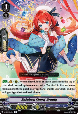 Rainbow Shard, Uranie | Cardfight!! Vanguard Wiki | Fandom