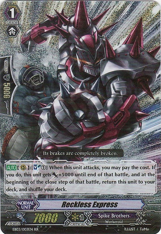 Reckless Express | Cardfight!! Vanguard Wiki | Fandom