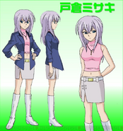 Misaki's appearance in Season 2