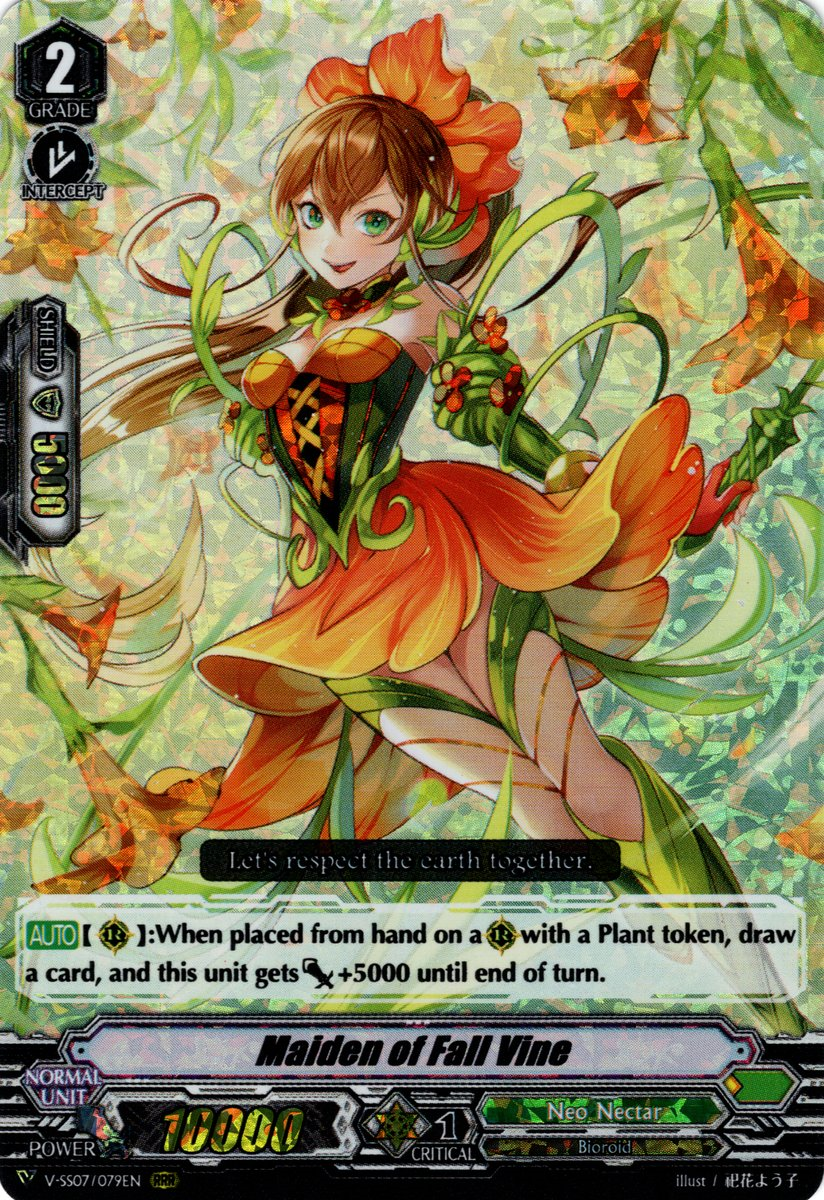 Maiden of Fall Vine | Cardfight!! Vanguard Wiki | Fandom