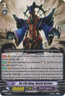No Life King, Death Anchor | Cardfight!! Vanguard Wiki | Fandom