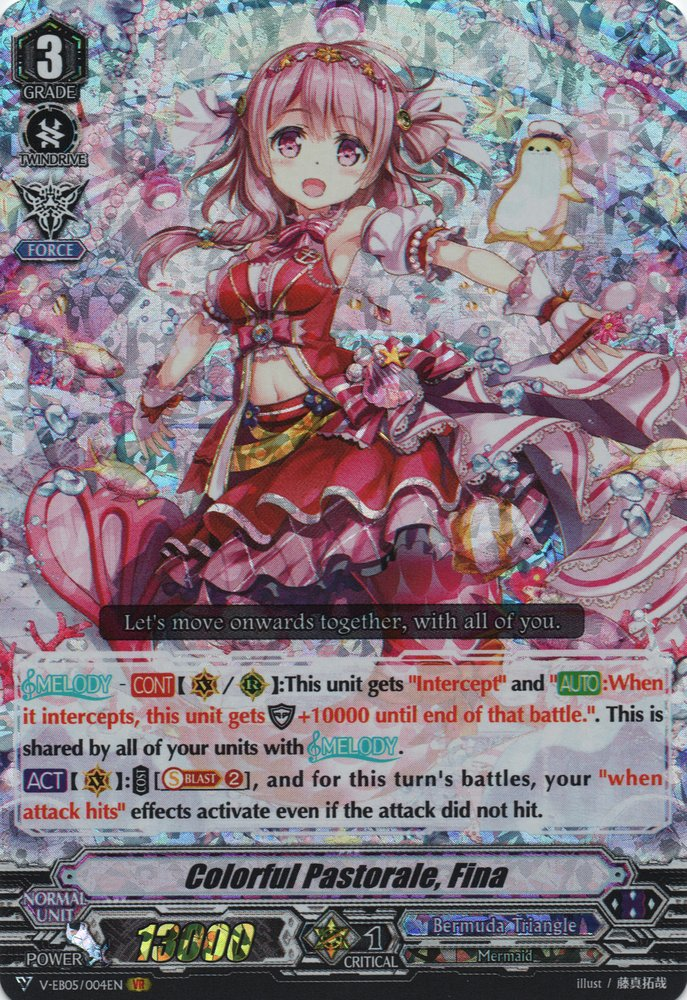 Colorful Pastorale, Fina | Cardfight!! Vanguard Wiki | Fandom