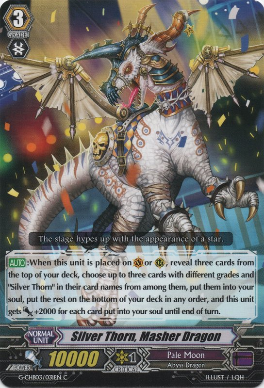 Silver Thorn, Masher Dragon | Cardfight!! Vanguard Wiki | Fandom
