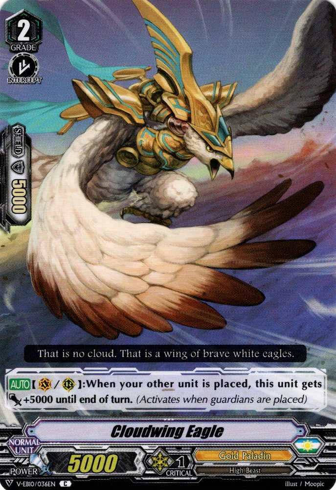 Cloudwing Eagle | Cardfight!! Vanguard Wiki | Fandom