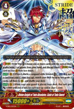 Card Gallery:Divine Knight of Twin Absolutes, Saint of Twin