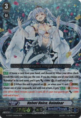 Velvet Voice, Raindear (Stride Bonus) | Cardfight!! Vanguard Wiki 