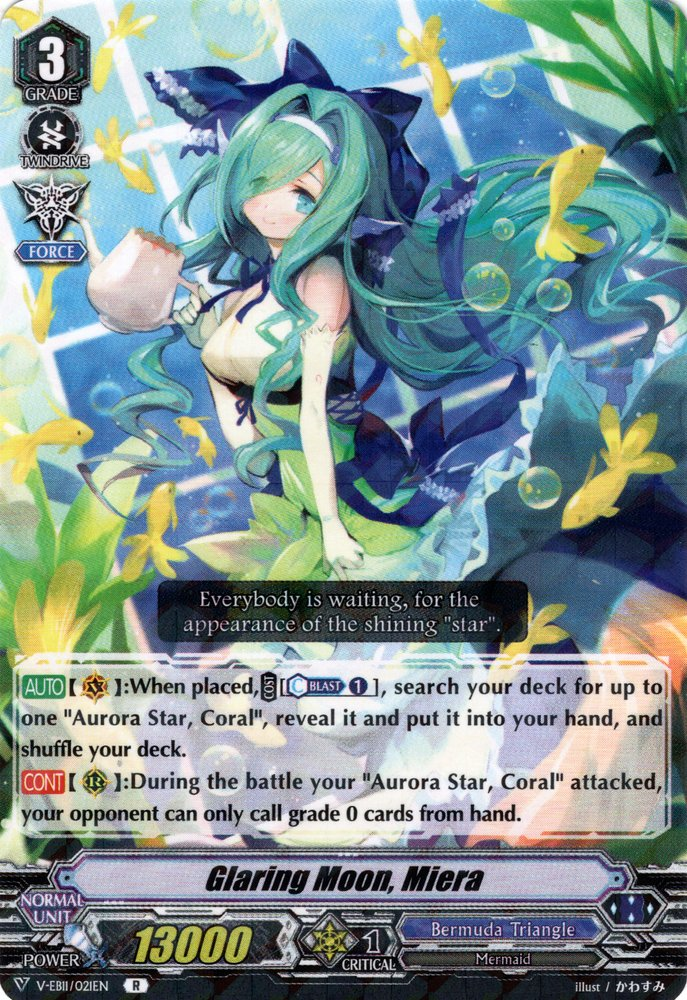 Glaring Moon Miera Cardfight Vanguard Wiki Fandom Glaring Moon Miera Cardfight Vanguard Wiki Fandom