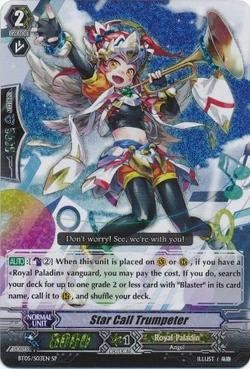 Card Gallery:Star Call Trumpeter | Cardfight!! Vanguard Wiki