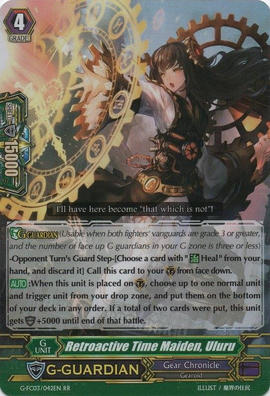 Retroactive Time Maiden, Uluru | Cardfight!! Vanguard Wiki