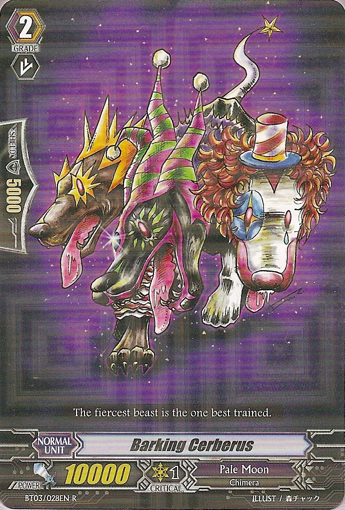 Barking Cerberus | Cardfight!! Vanguard Wiki | Fandom Barking Cerberus | Cardfight!! Vanguard Wiki | Fandom