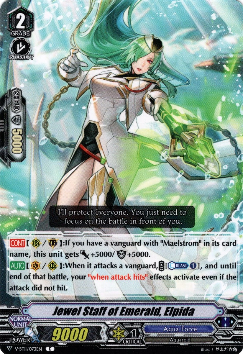 Jewel Staff of Emerald, Elpida | Cardfight!! Vanguard Wiki | Fandom