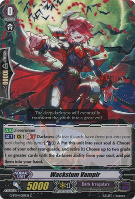 Wackstum Vampir, Cardfight!! Vanguard Wiki