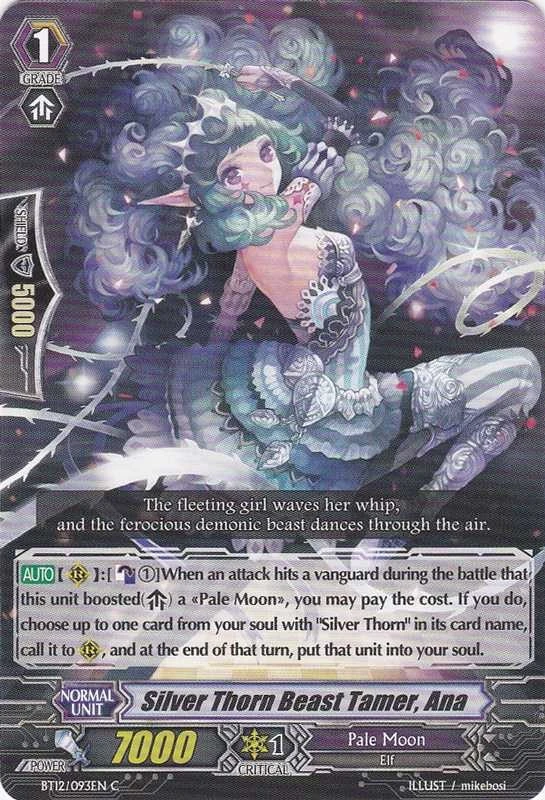 Silver Thorn Beast Tamer, Ana | Cardfight!! Vanguard Wiki