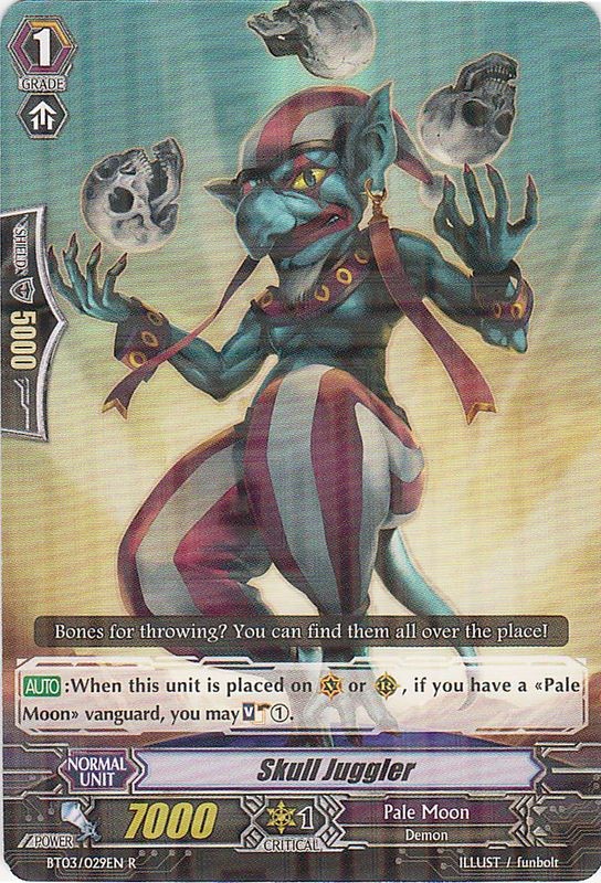 Card Gallery:Skull Juggler | Cardfight!! Vanguard Wiki | Fandom