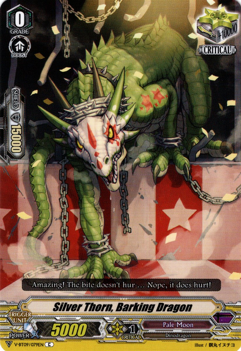 Silver Thorn, Barking Dragon (V Series) | Cardfight Silver Thorn, Barking Dragon (V Series) | Cardfight