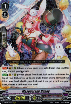 Card Gallery:Masquerade Bunny (V Series) | Cardfight!! Vanguard