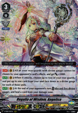 Regalia of Wisdom, Angelica (V Series) | Cardfight Regalia of Wisdom, Angelica (V Series) | Cardfight