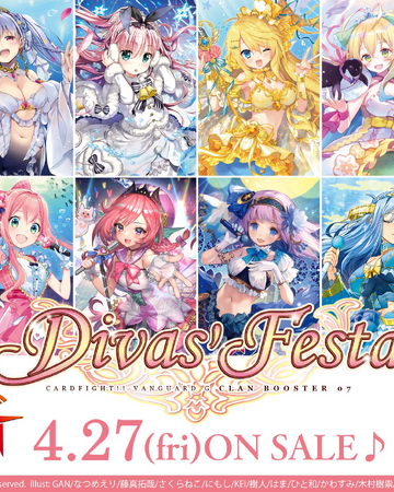 G Clan Booster 7 Divas Festa Cardfight Vanguard Wiki Fandom