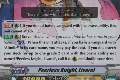 Immortal Holy Sword, Fides, Cardfight!! Vanguard Wiki
