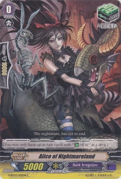 Card Gallery:Alice of Nightmareland | Cardfight!! Vanguard