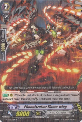 Phoenixraizer Flame-wing | Cardfight!! Vanguard Wiki | Fandom