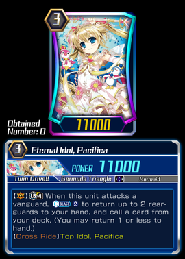 Eternal Idol, Pacifica (ZERO) | Cardfight!! Vanguard Wiki | Fandom