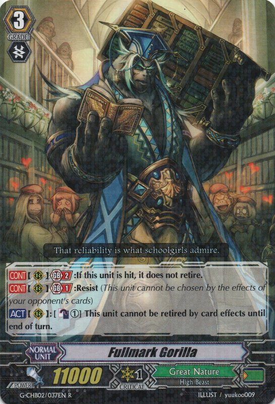 Fullmark Gorilla | Cardfight!! Vanguard Wiki | Fandom