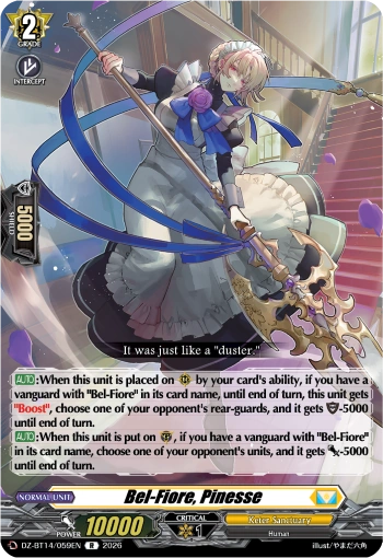 Bel-Fiore, Pinesse | Cardfight!! Vanguard Wiki | Fandom
