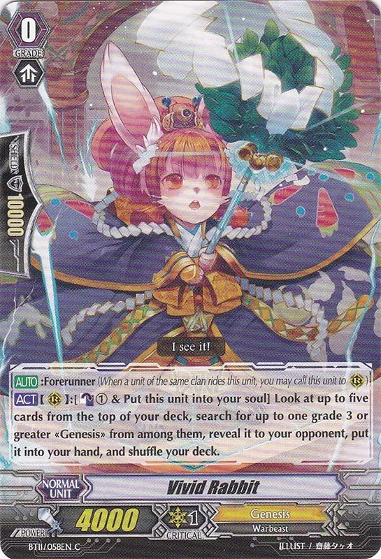 Vivid Rabbit | Wiki Cardfight!! Vanguard | Fandom