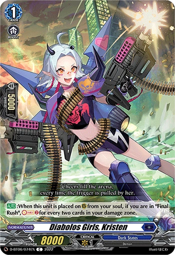Diabolos Girls, Kristen | Cardfight!! Vanguard Wiki | Fandom