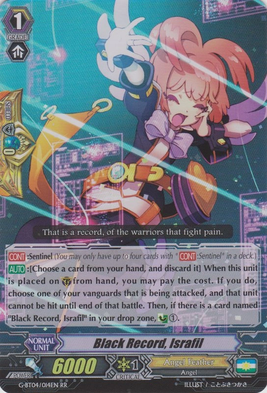 Black Record, Israfil Cardfight!! Vanguard Wiki Fandom