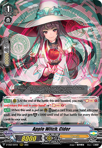 Apple Witch, Cider (V Series) | Cardfight!! Vanguard Wiki | Fandom