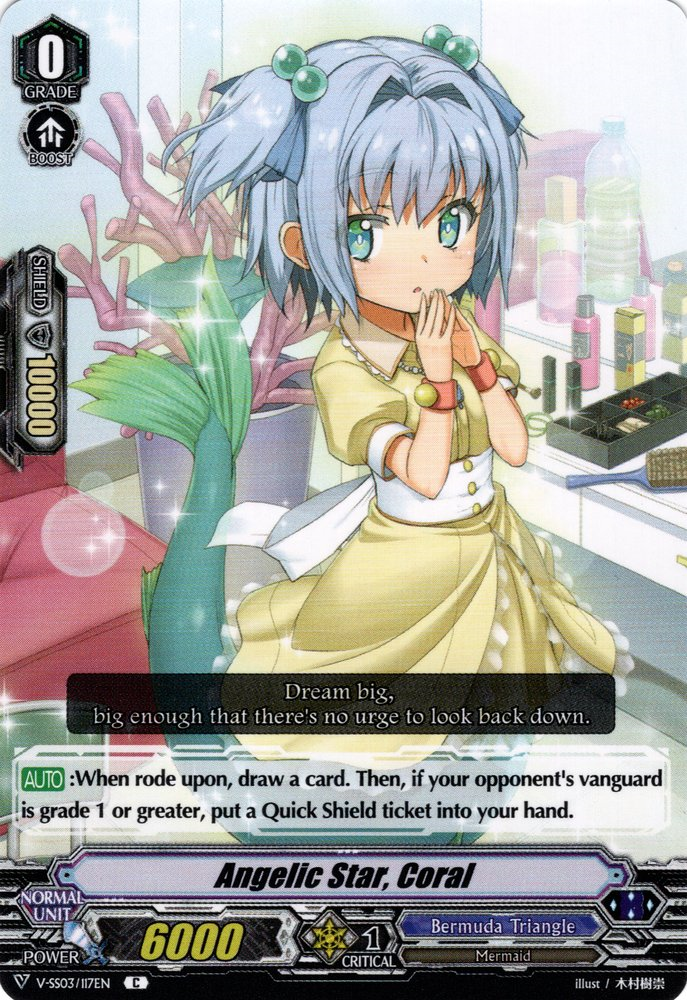 Angelic Star, Coral (V Series) | Cardfight!! Vanguard Wiki | Fandom