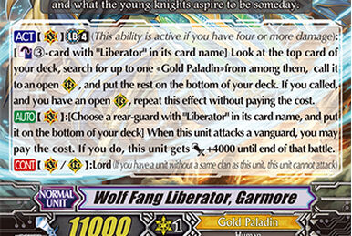 CardFight Vanguard will+Dress Season2 Samuel Fredson D-PR/476 FR