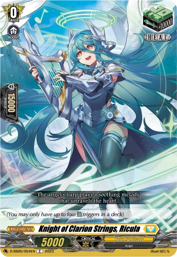 Knight of Clarion Strings, Rikula | Cardfight!! Vanguard Wiki | Fandom