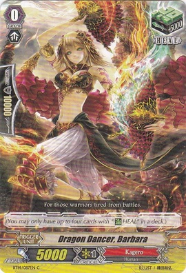Dragon Dancer, Barbara | Cardfight!! Vanguard Wiki | Fandom