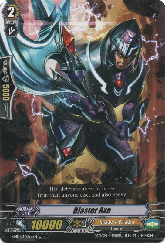 Blaster Axe Cardfight!! Vanguard Wiki Fandom