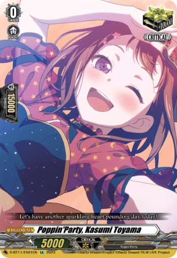 Poppin'Party, Kasumi Toyama | Cardfight!! Vanguard Wiki | Fandom