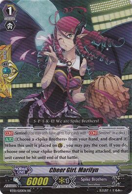 Cheer Girl, Marilyn | Cardfight!! Vanguard Wiki | Fandom