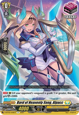 Bard of Heavenly Song, Alpacc | Cardfight!! Vanguard Wiki