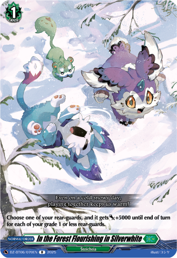 In the Forest Flourishing in Silverwhite | Cardfight