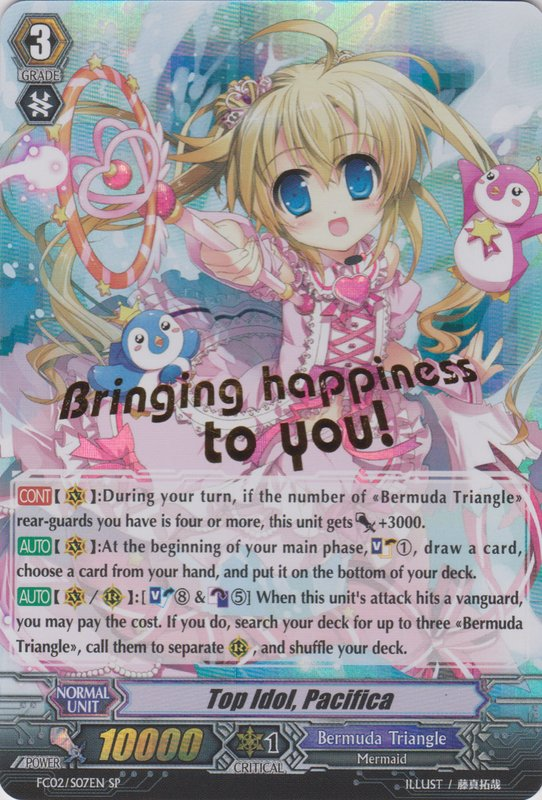 Top Idol Pacifica Cardfight Vanguard Wiki Fandom