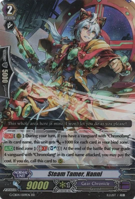 Steam Tamer, Nanni | Cardfight!! Vanguard Wiki | Fandom