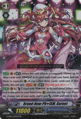 Brand-New-PR♥ISM, Garnet | Cardfight!! Vanguard Wiki | Fandom