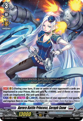Aurora Battle Princess, Seraph Snow | Cardfight!! Vanguard Wiki 