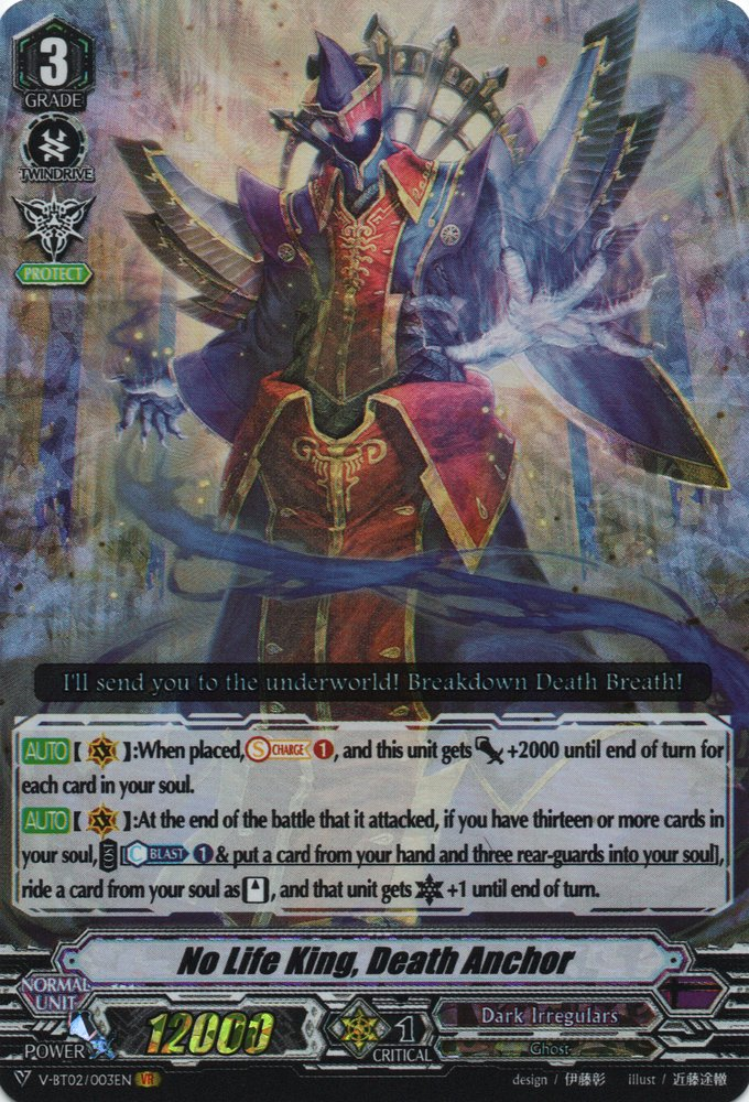 No Life King, Death Anchor (V Series) | Cardfight!! Vanguard Wiki