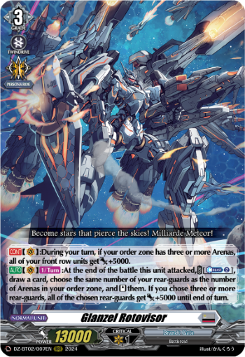 Glanzel Rotovisor | Cardfight!! Vanguard Wiki | Fandom